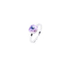 Itsy Kat Ring - Silver Lavender Mist