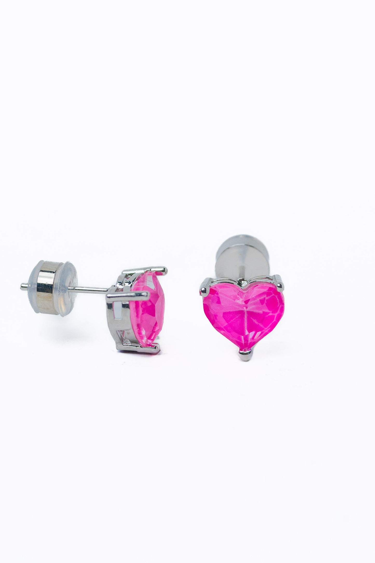 Thoughts Of You Earrings - Neon Pink