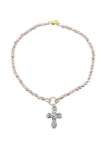 It's All Right Necklace - Linen Glow