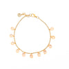 Candy Rain Anklet - Neon Coral