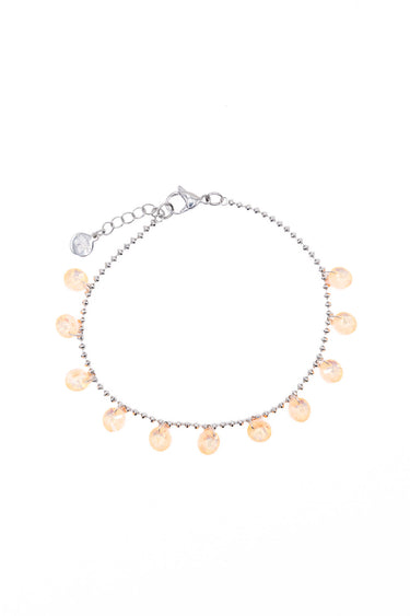 Candy Rain Anklet - Neon Coral