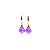 Versailles Earrings - Gold Neon Lilac