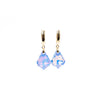 Versailles Earrings - Gold Neon Lavender