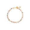Free Spirit Anklet - Gold Pastel Dream