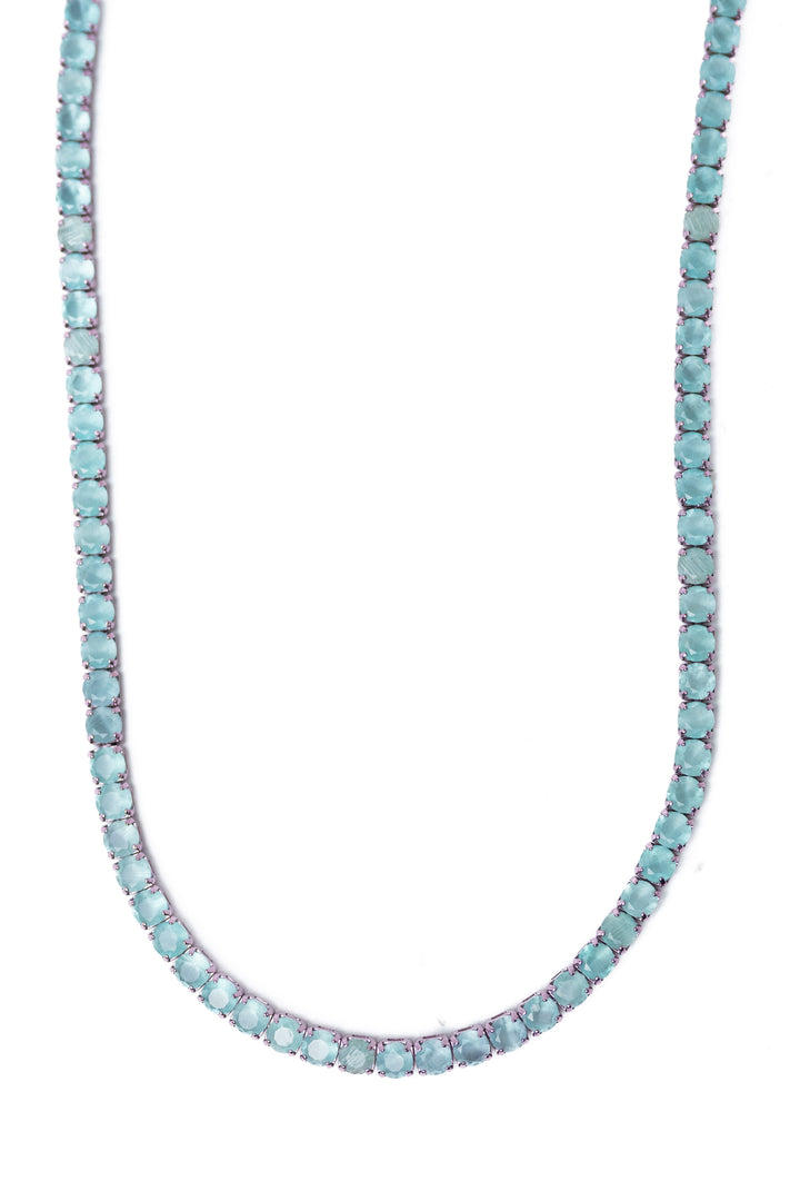 Long Story Necklace - Iris Sky