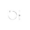 Opal Earrings - Liquid Metallic Pearl White