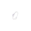 Gina Ring - Liquid Metallic Pearl White