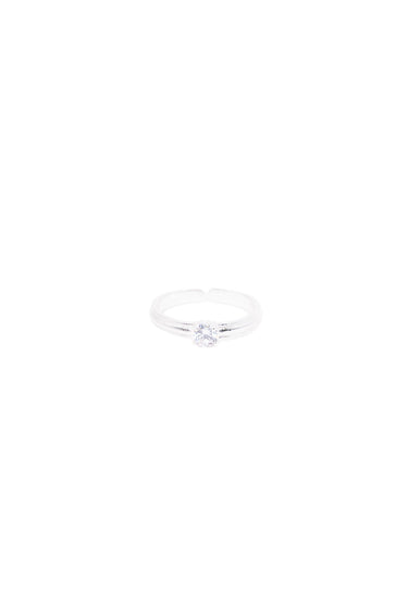 Gina Ring - Liquid Metallic Pearl White