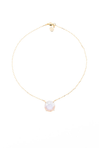 Crystal Shimmer Necklace - Diamond Dust Veil