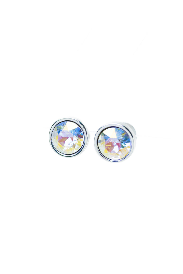 A Higher Place Earrings - Liquid Metallic Pearl White Pinky Promise