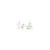 Mae Earrings - Pearl White Dream