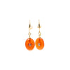 Gigi Earrings - Gold Carnellian