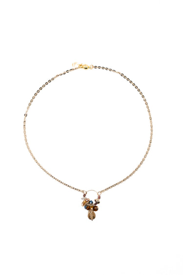 Amber Kiss Necklace - Linen