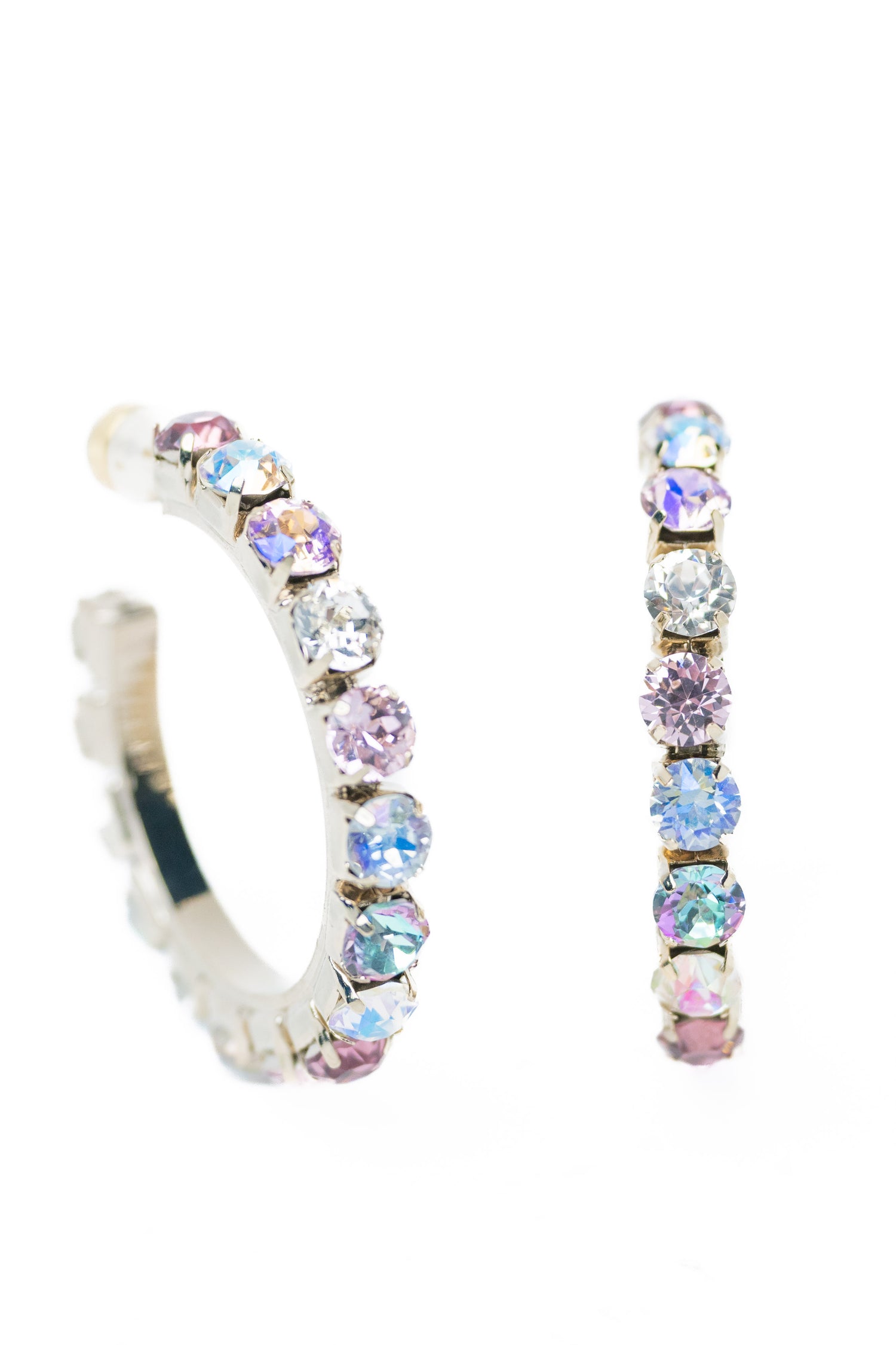 Lucy In The Sky Earrings- Metallic Linen Sugar Candy