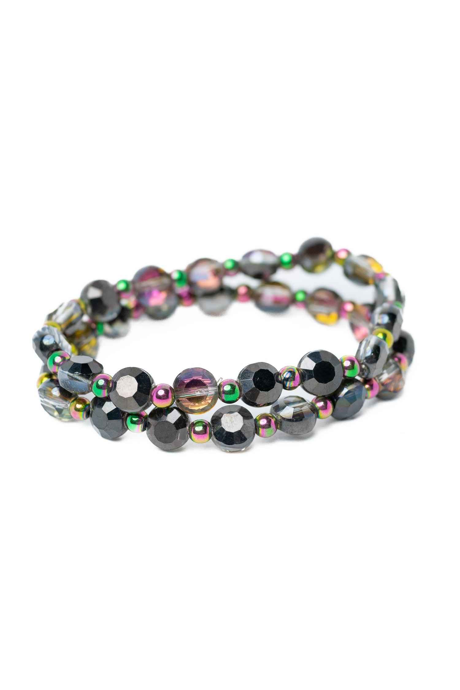 Shimmering Midnight Bracelet - Mystic Black