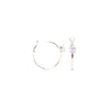 Crystal Affair Earrings Small - Linen
