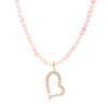 Raine Love Necklace - Gold Strawberry Lemonade