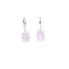 At Last Earrings - Metallic Tickle Me Pink
