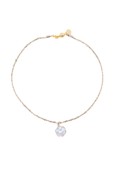 Stella Bloom Necklace - Linen