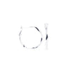 Marissa Earrings - Liquid Metallic Pearl White