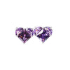 Iconic Love Earrings - Silver Lilac