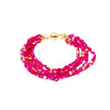 Shimmer Bracelet - Ruby Kiss