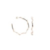 Twirly Earrings - Linen