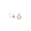Madrid Earrings - Linen Silk