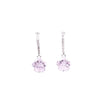 Elise Earrings - Pearl White Petal