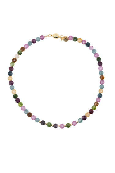 Stone Garden Necklace - Berry Blush