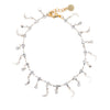 Dancing Moons Anklet - Linen