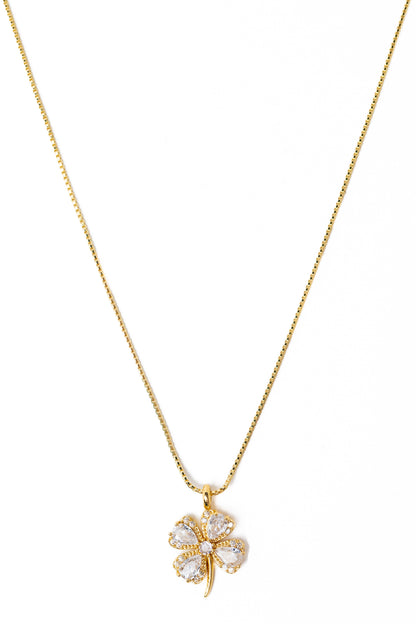 Clover Kiss Necklace