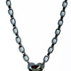 Summer Love Necklace - Gunmetal