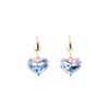 Glow Heart Earrings - Violet Glow