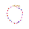 Fleur De Rose Anklet - Gold Blossom