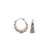 Venetian Palace Earrings - Linen Shadow