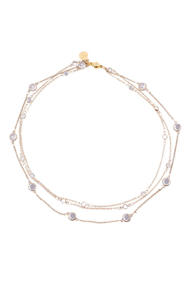 Rain Necklace - Linen
