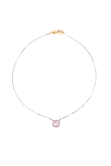 Melrose Necklace - Metallic Peony