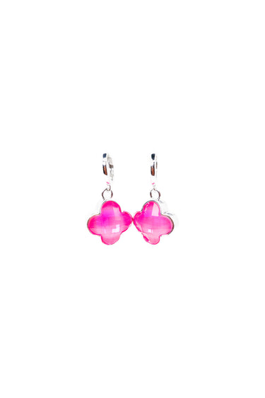 Venice Earrings - Neon Pink