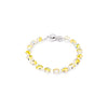 A Higher Place Bracelet - Liquid Metallic Pearl White Neon Yellow