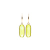 Lightbar Earrings - Neon Yellow