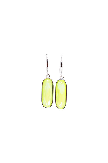 Lightbar Earrings - Neon Yellow