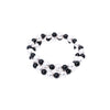 The Polka Dot Bracelet - White Black
