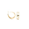 The Polka Dot Earrings - Gold