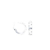 The Polka Dot Earrings - Matte White