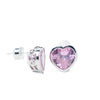 Beverly Earrings - Silver Petal