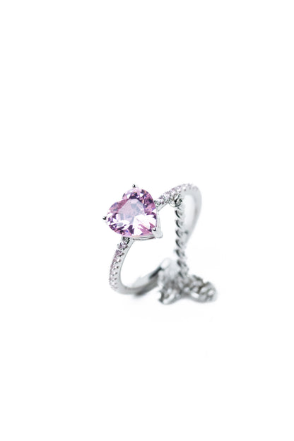 Beverly Ring - Silver Petal