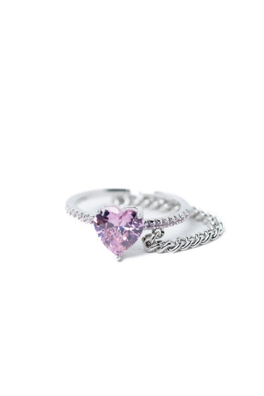 Beverly Ring - Silver Petal