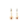 Nina Earrings - Gold Almond