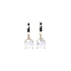 Sky Earrings - Linen Diamond Dust Veil
